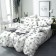 Bed linen 2 joint venture "Olive", size 215x220 cm, 175x215 cm, 70x70 cm - 2 pcs