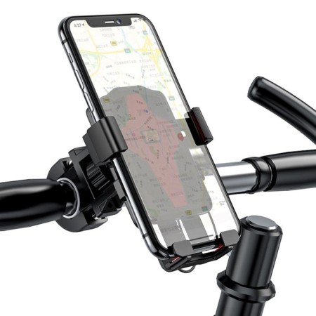 Hoco Ca73 bicycle holder, for 4.5-7 inches, black - red-7