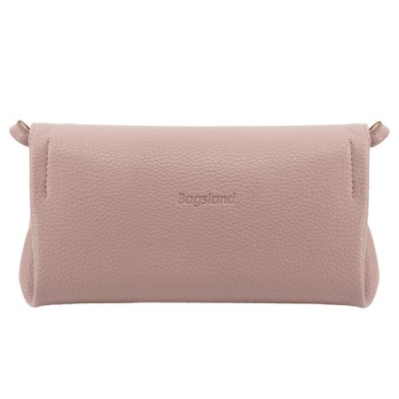 Bag women, genuine leather, gray 20x12x10 cm-1