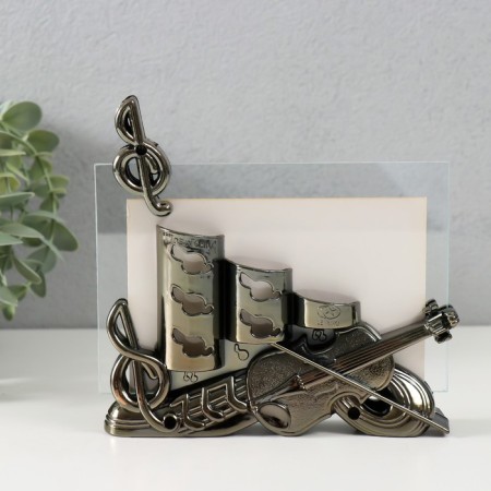 Photo frame plastic 10x15 cm "Violin" 13.2x15x3.5 cm-3