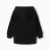 Sweatshirt for girls, black color, height 104 cm