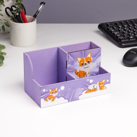 Organizer for the Corgi office 3 departments, 18.5x10x10 cm-1