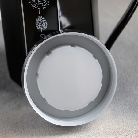 Ceramic mug "Organics", 400 ml, with a mirror cover, MIX drawing-2