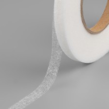 Adhesive spider web, 10 mm, 70 m, white color