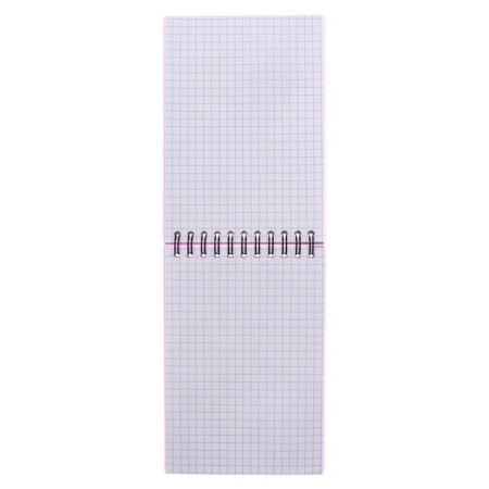 STILL A6, 80 sheets, cage, Erichkrause "Silhouette", plastic cover silk -screen, 100%bloc of 100%, pink-2