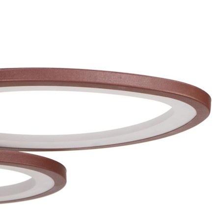 Causteen with PDU 671110/6 LED 156W Dimmer 3 modes 3000-6000k Coffee 60x60x12 cm Bayerluux-7
