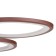 Causteen with PDU 671110/6 LED 156W Dimmer 3 modes 3000-6000k Coffee 60x60x12 cm Bayerluux
