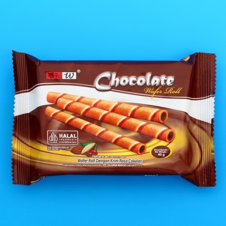 Willie Wafer biscuit sticks with chocolate, 40 g