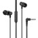 Hoco M79 headphones, wired, vacuum, microphone, jack 3.5 mm, 1.2 m, black