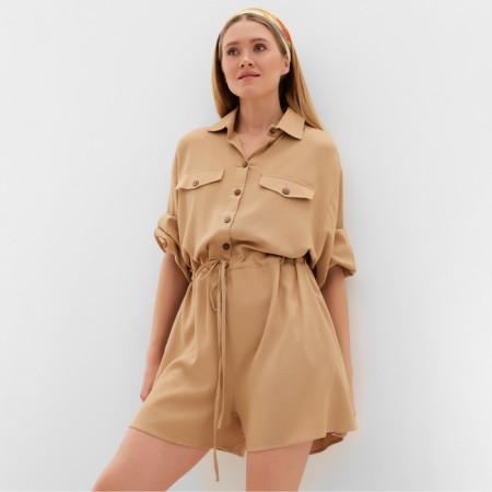 Combine Women Minaku: Casual Collection Beige Color, Rr. 46-2