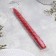 Candle twisted, 2.3x 24.5 cm, 5 hours, 50 g, red