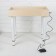 Sand drawing table, 35 × 50 cm, plywood, plexiglass, white backlight