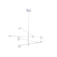 Светильник светодиодный подвесной Ambrella light, LineTech, FL51688, 8хLED, 48 Вт, 3600Lum, 3000-6400К, цвет белый