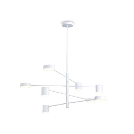 LED LED suspended Ambrella Light, Linetech, FL51688, 8XLED, 48 W, 3600LUM, 3000-6400K, white color