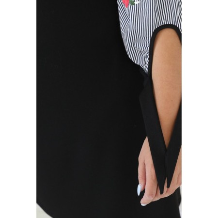 Female dress, size 52, black color-12