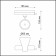 TRUKENT Lamp Port 1-F, 20W LED, 4000K, 1700LM, black color