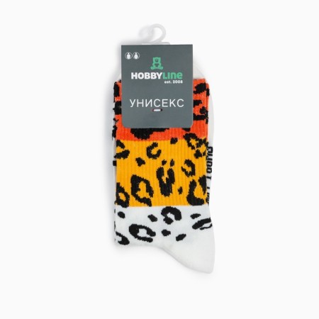 Women's socks, white color, size 36-40-4