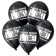 Shar Latex 12 "You can throw out", pastel, set of 5 pcs., Black color