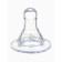 A bottle of feeding “Bear Basic”, classic throat, 150 ml., 0 months, white/turquoise color