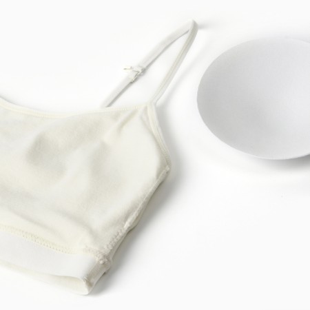 Feminine busting, gloomy-white color, size 46 (m)-2