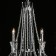 Valencia chandelier, size 84x215x84 cm, 480W 8xe14 IP 20
