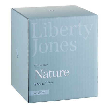 Liberty Jones Nature vase, 11 cm, blue color-8