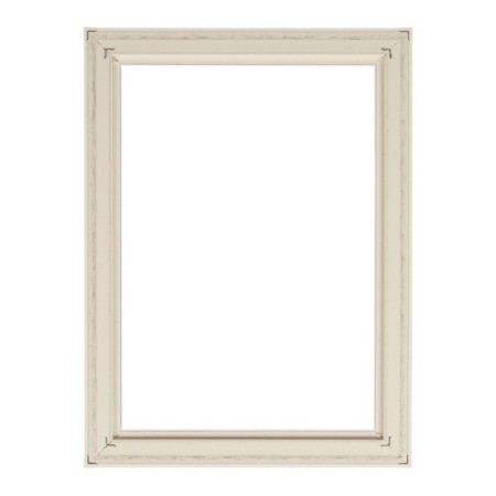 Frame for paintings (mirrors) 15 x 21 x 3.0 cm, plastic, calligrata 6448, milk-1