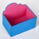 Organizer for the office, 15x10x8 cm, cold heart