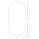Evororm mirror with a polished edge, 50x100 cm
