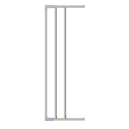 Additional Clippasafe section for safety gates, silver