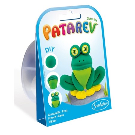 Set of plasticine Sentosphere Patarev "Frog", pocket format