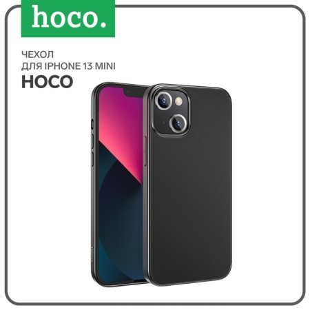 Hoco case for iPhone 13 mini, polyurethane (tpu), thickness 1 mm, black