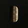 Cappio handle, m/o 96 mm, with a pattern, matte gold color