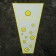 Package Flower cone, white, 28x9x44cm ± 1cm
