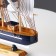 The ship Souvenir medium "Freya", the sides are blue, 33x31x5 cm, mix