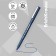 Capillary Handle Erichkrause F-15, node 0.6 mm, blue ink, letter line 400 meters