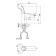 Mixer for the sink D&K Venice Baciano DA1032141, chrome