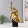 Polystone souvenir "Ballerina with a leg extended upward" 19x13x38 cm