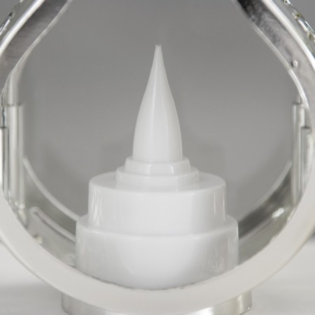 Nightmare "frozen candle" 3xlr1130 silver 5x7.5x12 cm Risalux-4