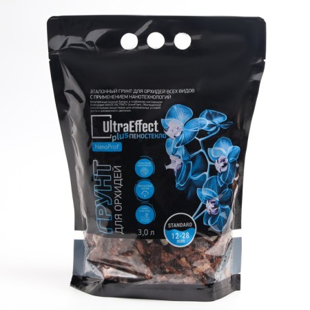 Soil for UltraEffect orchids, Nanoprof Standard 12-28mm, 3 liters