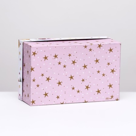 Gift box "Happy Birthday!", Rectangular, 27 x 17 x 11 cm-2