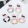 Hair gum "Florence" Spring, 6 cm, mix
