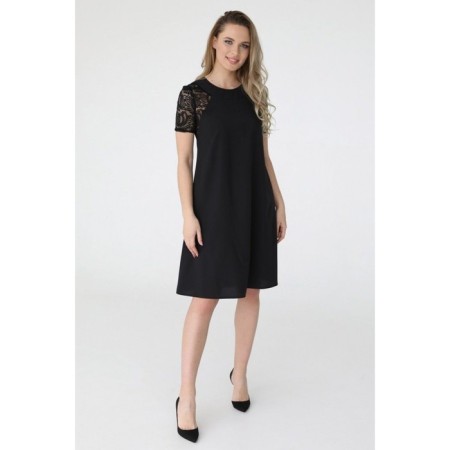 Dress with sleeves made of lace, size 42-3
