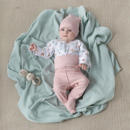 Распашонка детская KinDerLitto «Первые цветы», рост 62-68 см, 3 шт-3
