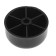 Tundra support for screws No. 3, n = 25 mm, black