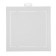 Revisionine "RVS", 200 x 200 mm, plastic, white