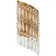 Wall lamp STILFORT 2176/05/02W SApparo, 2x40W, E14, 200x200x430 mm, bronze color