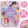 A book with stickers and a stroke-layer "Advent calendar. Princesses ”, A4, 24 p.