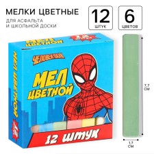 Set of school shallows, 12 pieces, spider-person