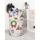Basket for toys "New Year's snowmen, size 40x60 cm